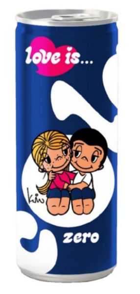 Напиток LOVE IS... 250мл Ж/Б (Кола без сахара)