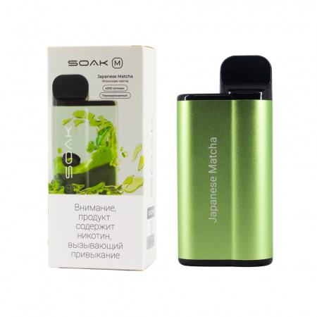 SOAK M 4000тяг (Japanese Matcha (Японская матча), 4000 тяг)