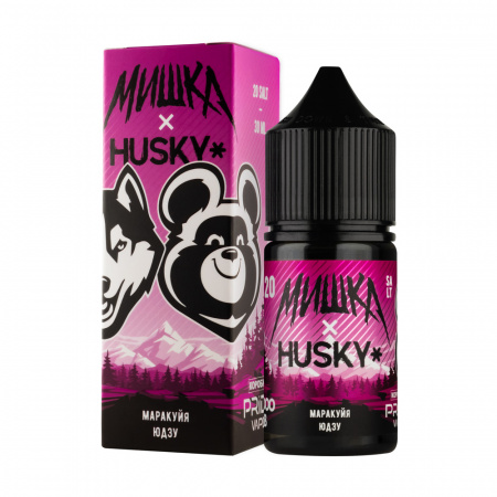 Жидкость Husky Мишка (Salt TX) 30ml 20mg (Маракуйя-Юдзу, Hard)