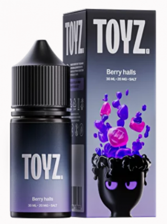 Жидкость Toyz 30ml 20mg Strong (Berry halls (Ягодный холлс), Hard)
