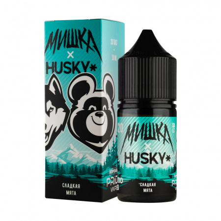 Жидкость Husky Мишка (Salt TX) 30ml 20mg (Сладкая мята, Hard)