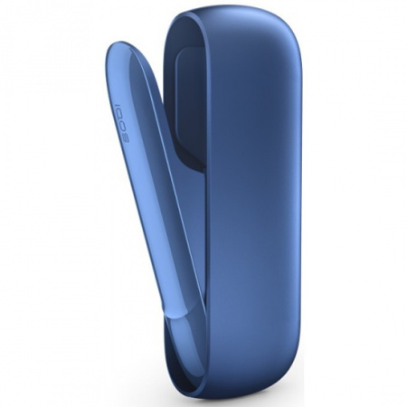 Комплект Iqos 3 Duos (держатель+зарядное устройство) (Синий)