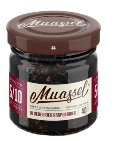 Muassel EXTRA STRONG 40г (Черника Малина, Крепкий)