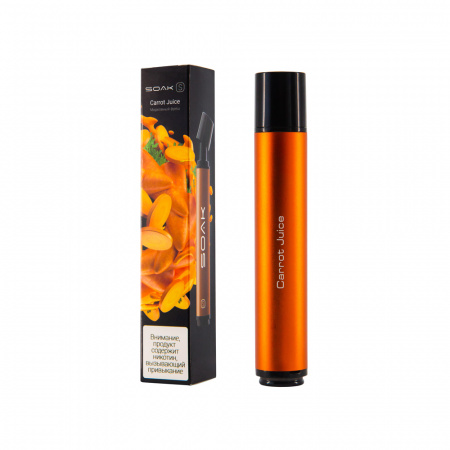 SOAK S 2500тяг (Carrot Juice (Морковный фреш), 2500 тяг)