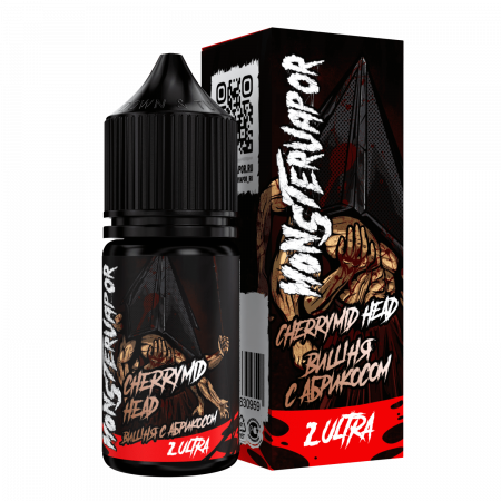 Жидкость Monster Vapor 30ml 2 ultra (50mg) (CHERRYMID HEAD (вишня с абрикосом))