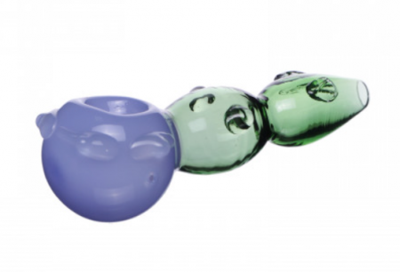 Трубка Flower Milk Blue