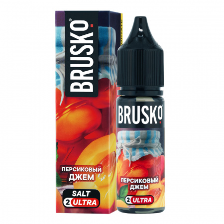 Жидкость Brusko Chubby salt 35ml 20mg (№2) (Персиковый джем, Light)