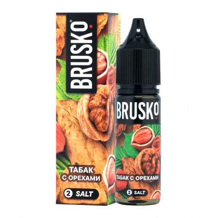 Жидкость Brusko Chubby salt 35ml 20mg (№5) 2ultra (Табак с орехами, Hard)