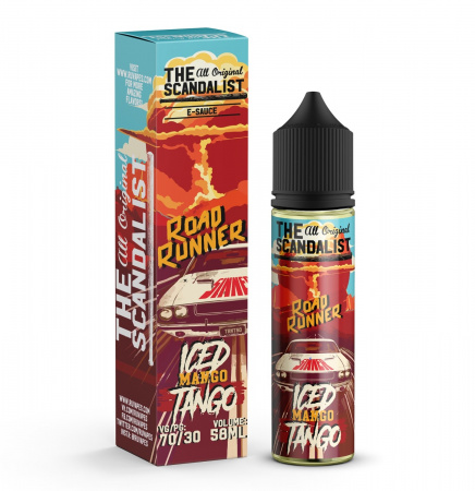 Жидкость The Scandalist 58ml 0mg (Road Runner (Манго, мармелад с кулером))