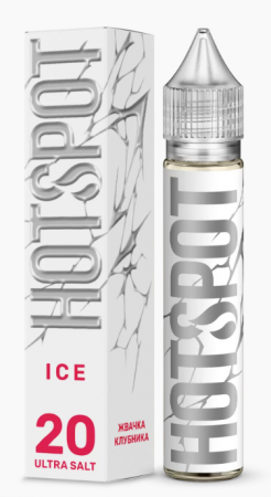 Жидкость HOTSPOT Ice 30ml 20mg Ultra S (Жвачка ледяная клубника, Hard)